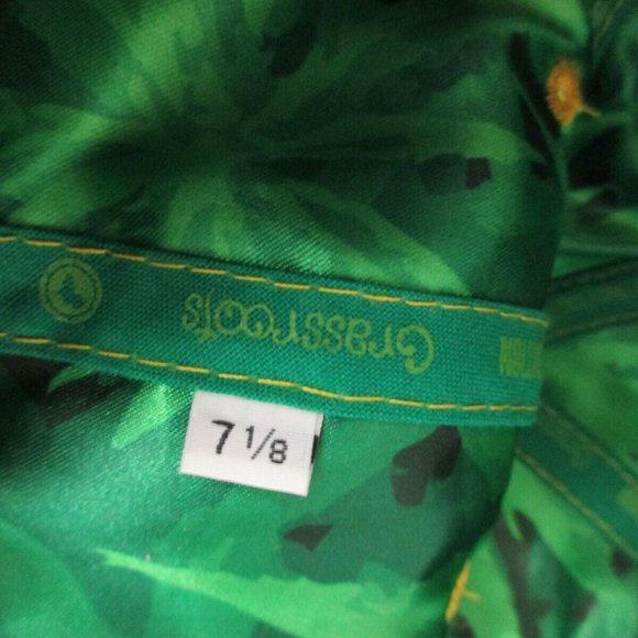 Grassroots 420 Limited Edition One One One Jamaica Hat Size 7 1/8 Green & Black - Picture 10 of 10